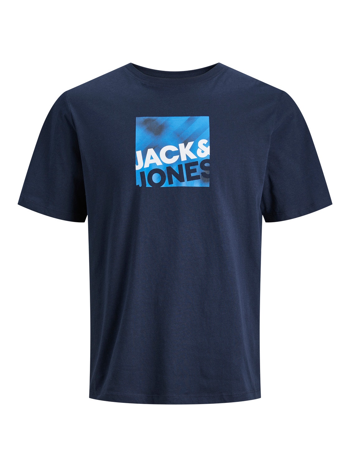 Jack & Jones Camiseta Logotipo Cuello redondo -Navy Blazer - 12246992