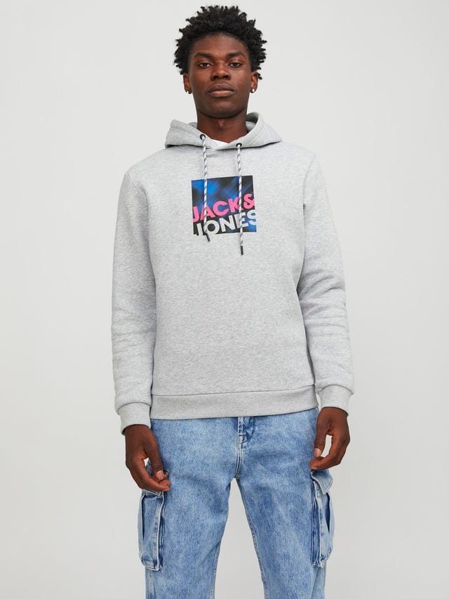 Jack & Jones Hoodie Logo - 12246994