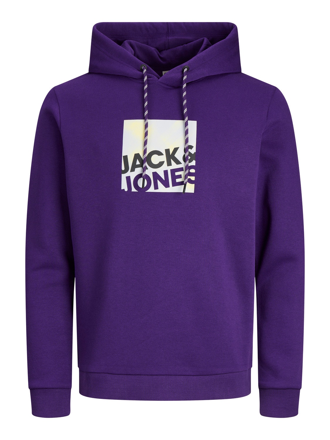 Jack & Jones Hoodie Logo -Violet Indigo - 12246994