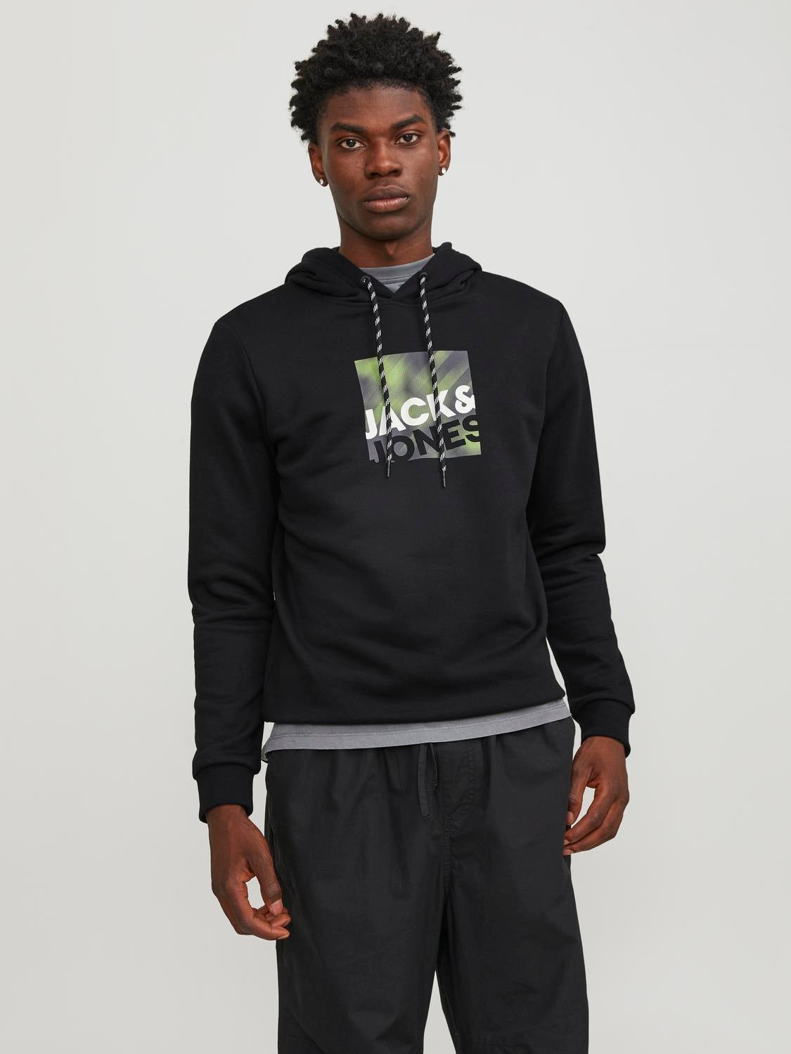 Jack and jones black sales sweatshirt