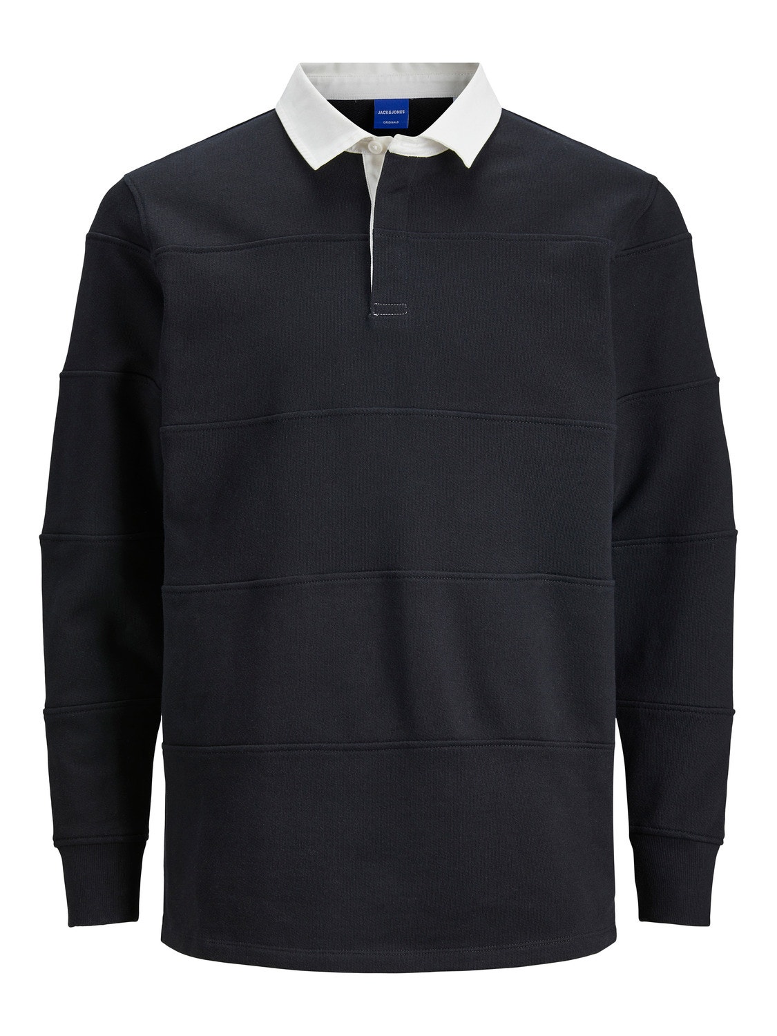 Jack & Jones Plain Crew neck Sweatshirt -Black - 12247021