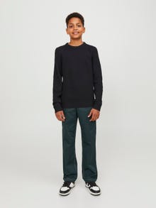 Jack & Jones Crew Neck Jumper For boys -Black - 12247056