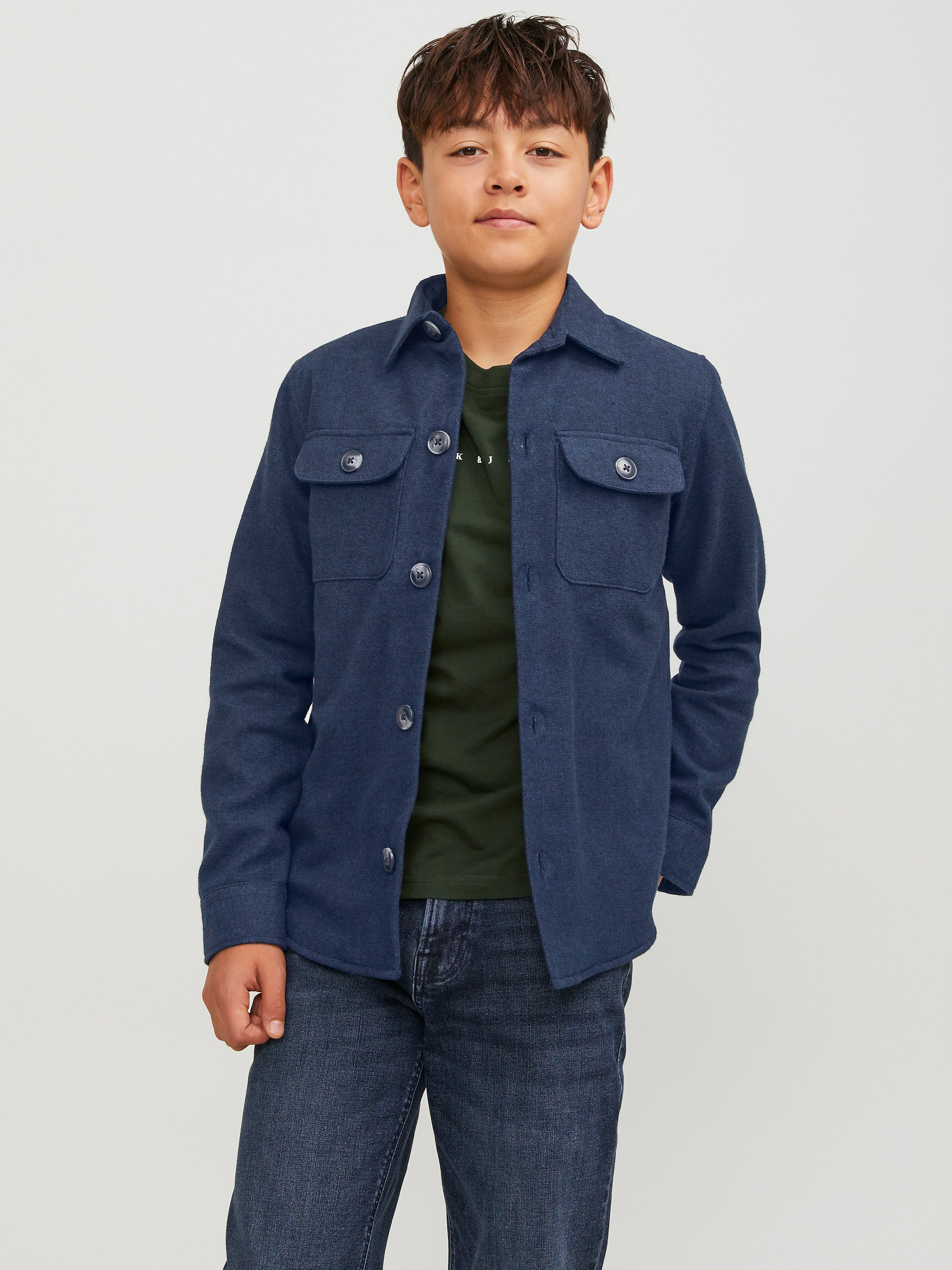 Jeans Con Rotture Da Bambino Blu | Piazza Italia - Foto 7