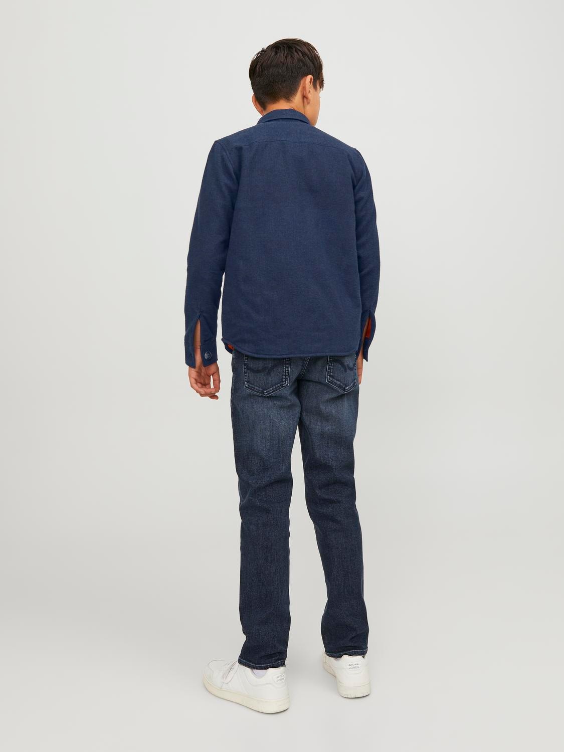 Jack & Jones Overshirt For gutter -Navy Blazer - 12247059