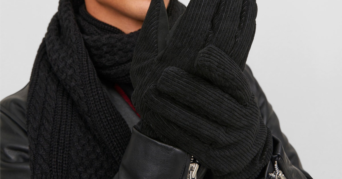 Polyester Gloves Black Jack & Jones®