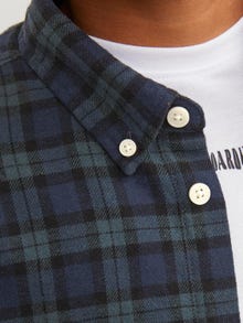 Jack & Jones Koszula Dla chłopców -Navy Blazer - 12247074