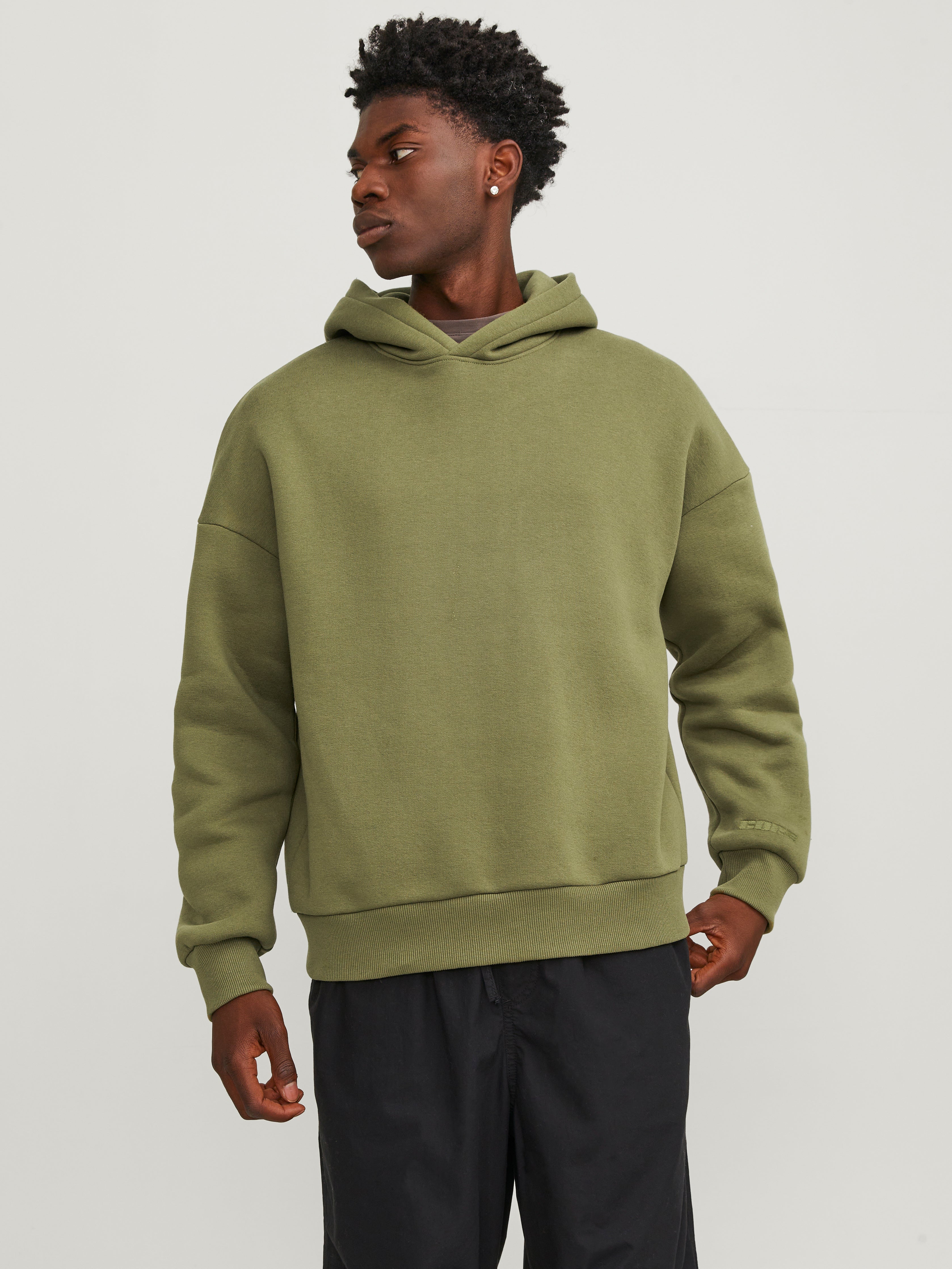 Plain Sweatshirt | Medium Green | Jack u0026 Jones®