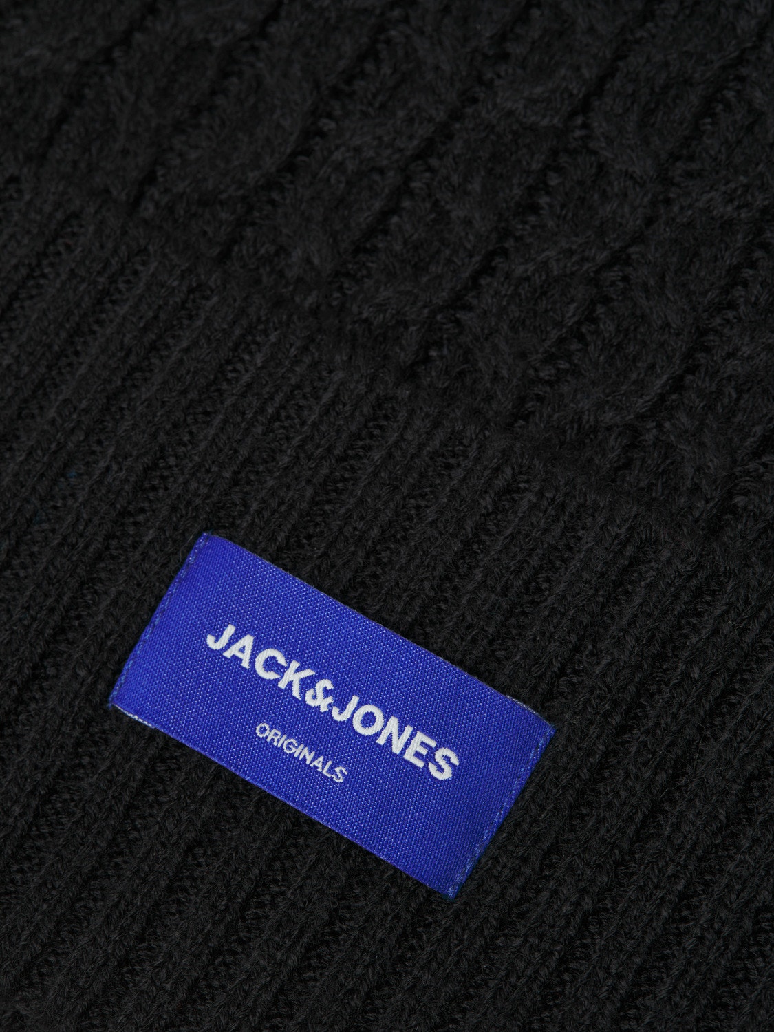 Jack & Jones Megzta kepurė -Black - 12247260