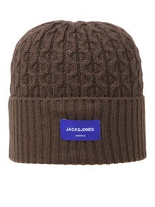 Jack & Jones Megzta kepurė -Chocolate Brown - 12247260