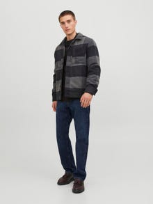 Jack & Jones Regular Fit Košile Shacket -Black - 12247333