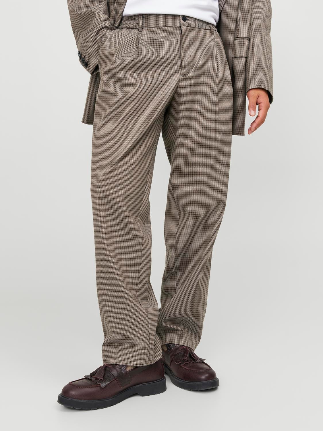 Jack & Jones Loose Fit Chino trousers -Coriander - 12247338