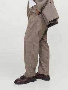 Jack & Jones Loose Fit Plátěné kalhoty Chino -Coriander - 12247338
