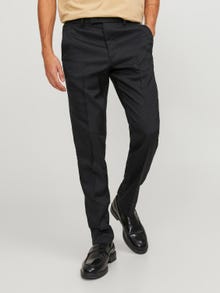 Jack & Jones JPSTMARCO Slim Fit Tailored Trousers -Black - 12247353