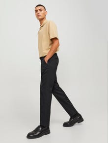 Jack & Jones JPSTMARCO Slim Fit Tailored Trousers -Black - 12247353