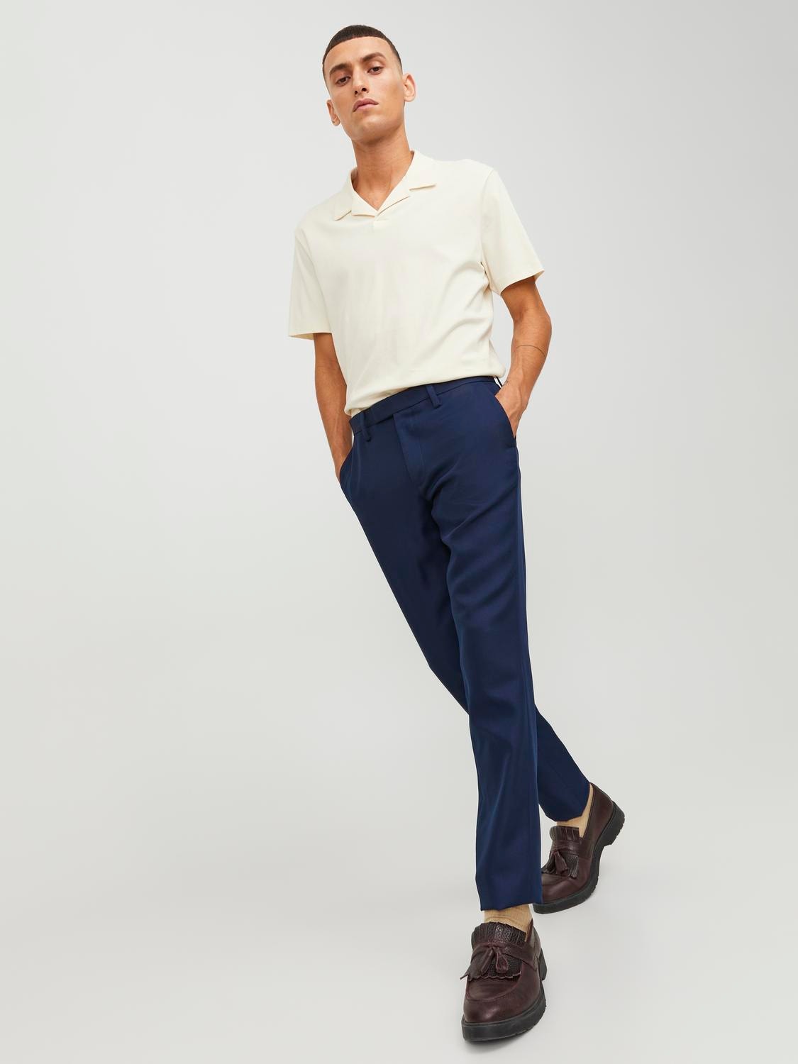 JPSTMARCO Slim Fit Tailored Trousers with 10% discount! | Jack & Jones®