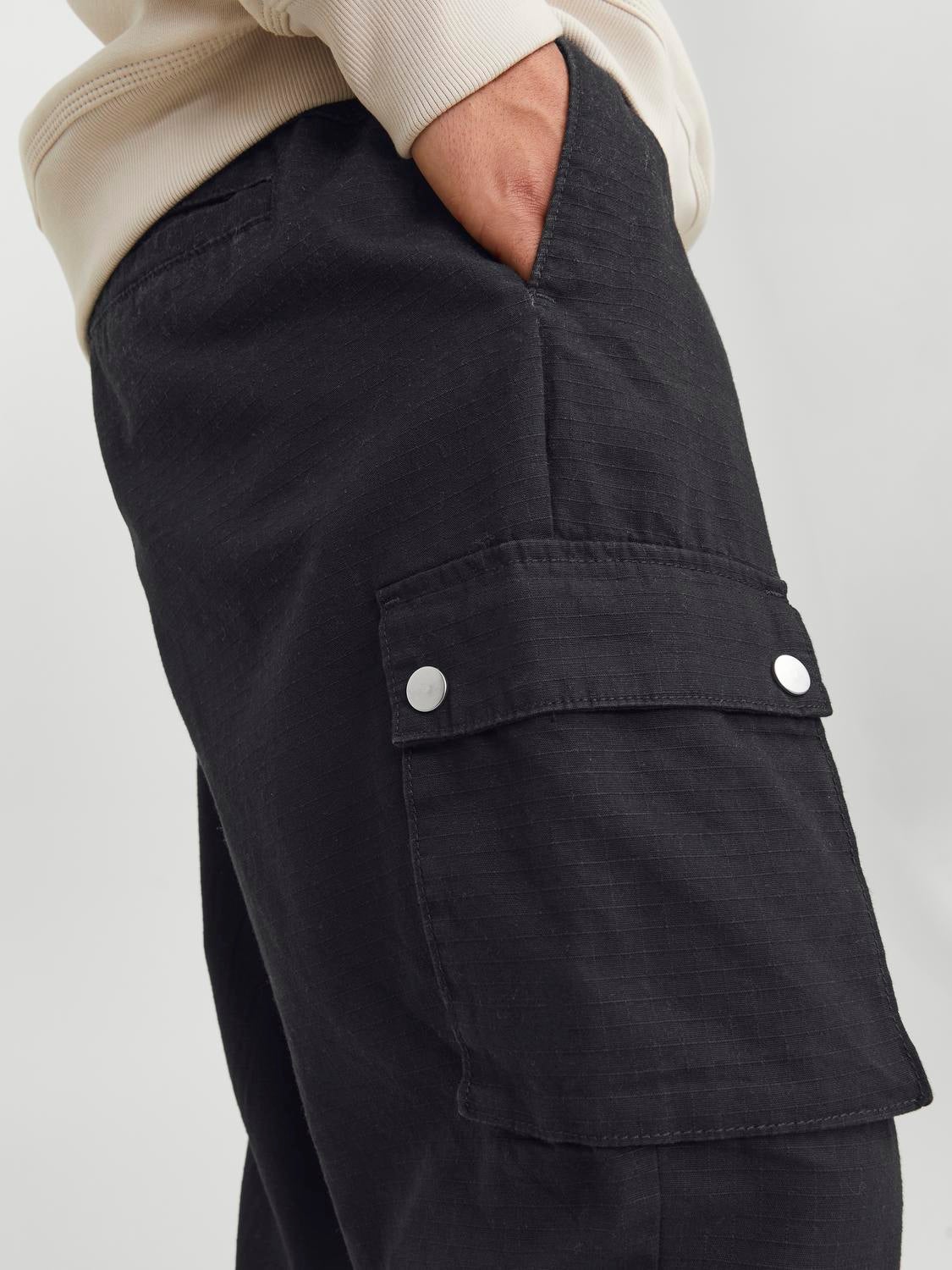 Dickies higden cargo sale trousers in black