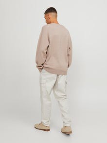 Jack & Jones Tapered Fit „Cargo“ stiliaus kelnės -Moonbeam - 12247358