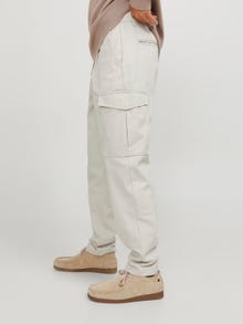 Jack & Jones Tapered Fit „Cargo“ stiliaus kelnės -Moonbeam - 12247358