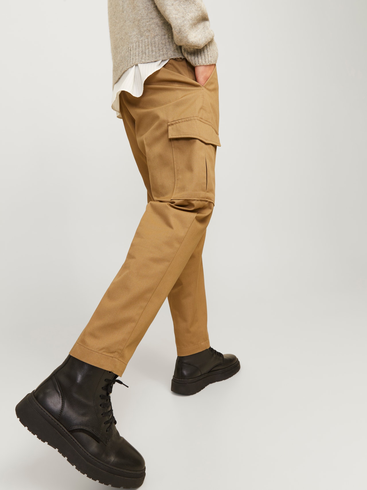 Jack & Jones Pantalones cargo Tapered Fit -Elmwood - 12247358