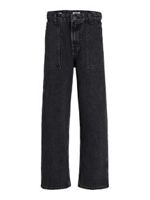 Jack & Jones JJICHRIS JJUTILITY MF 823 Relaxed Fit Jeans Voor jongens -Black Denim - 12247379