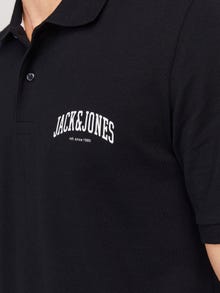 Jack & Jones Camiseta Estampado Polo -Black - 12247387