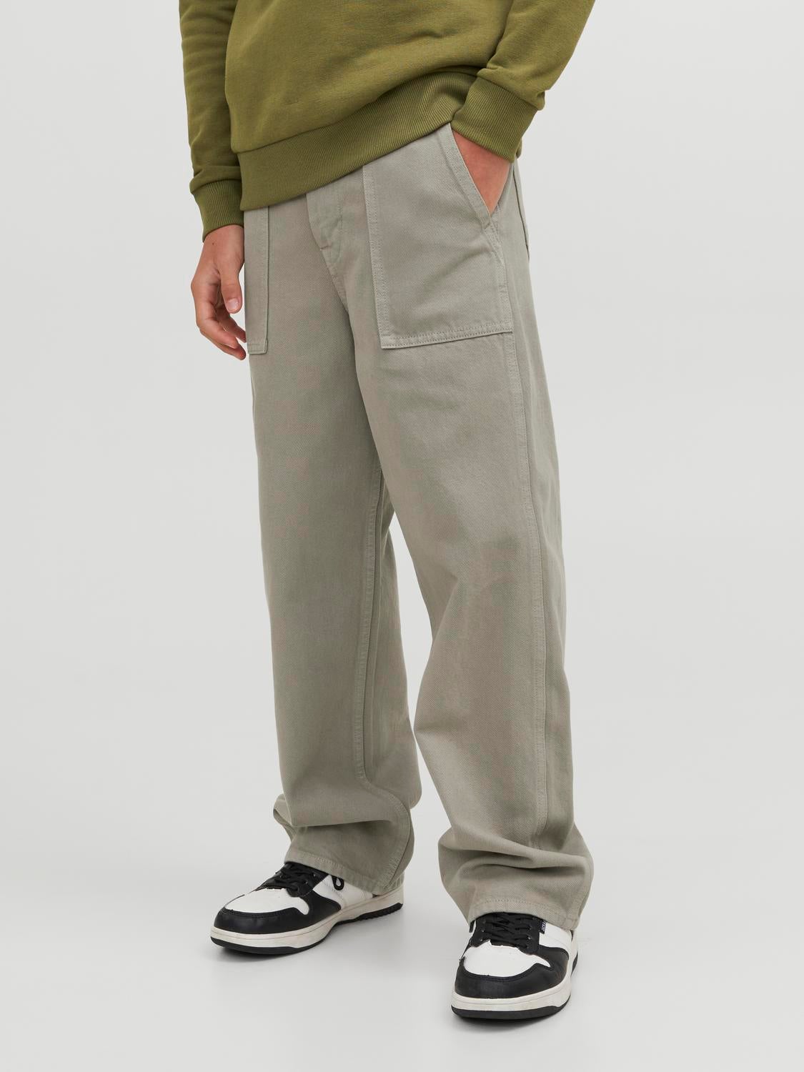 Jjichris Jjutility Mf 876 Jnr Jean Coupe Relaxed Pour Les Garçons - Jack & Jones - Modalova