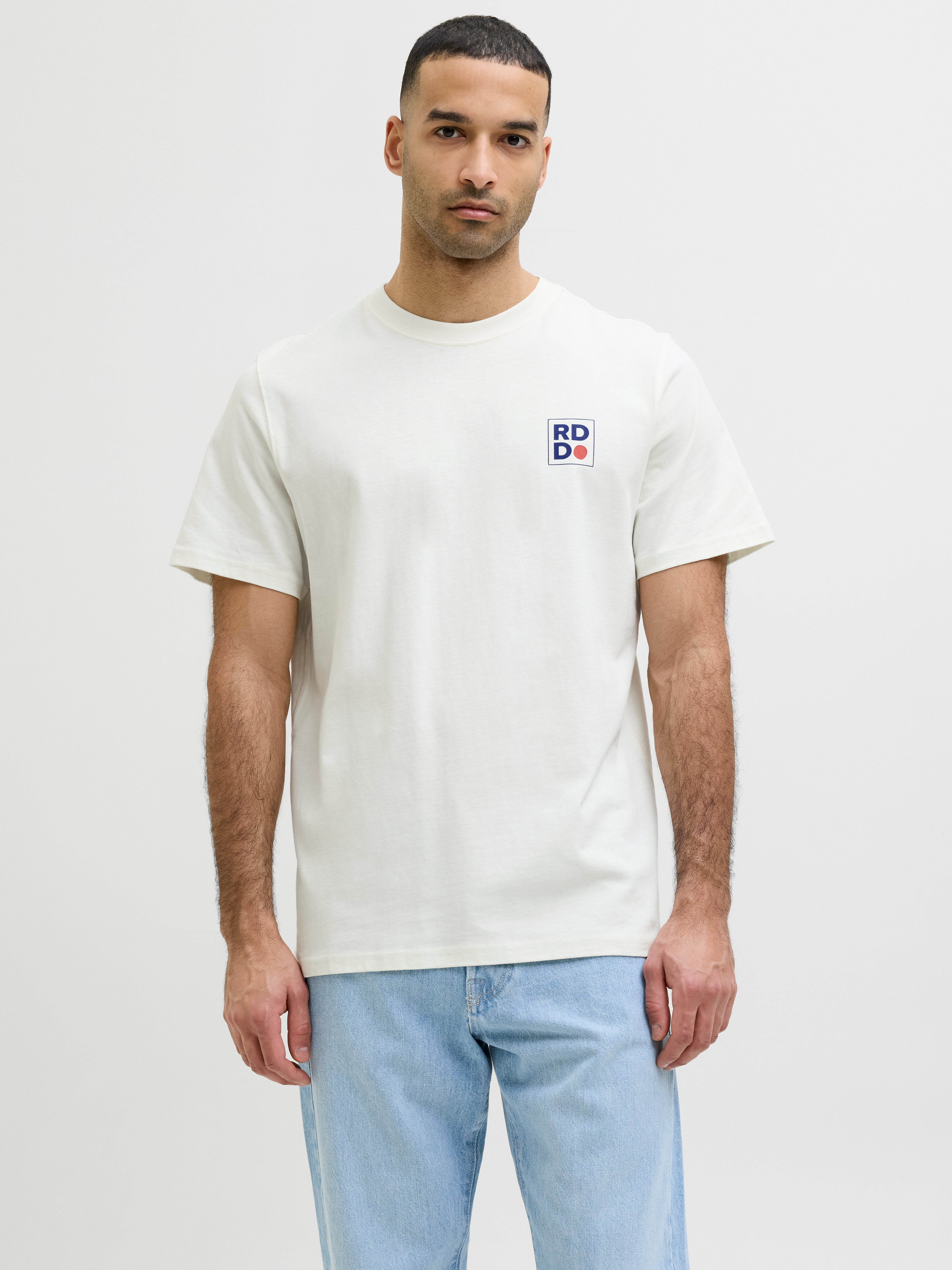Jack & Jones RDD Logo Crew neck T-shirt - 12247475