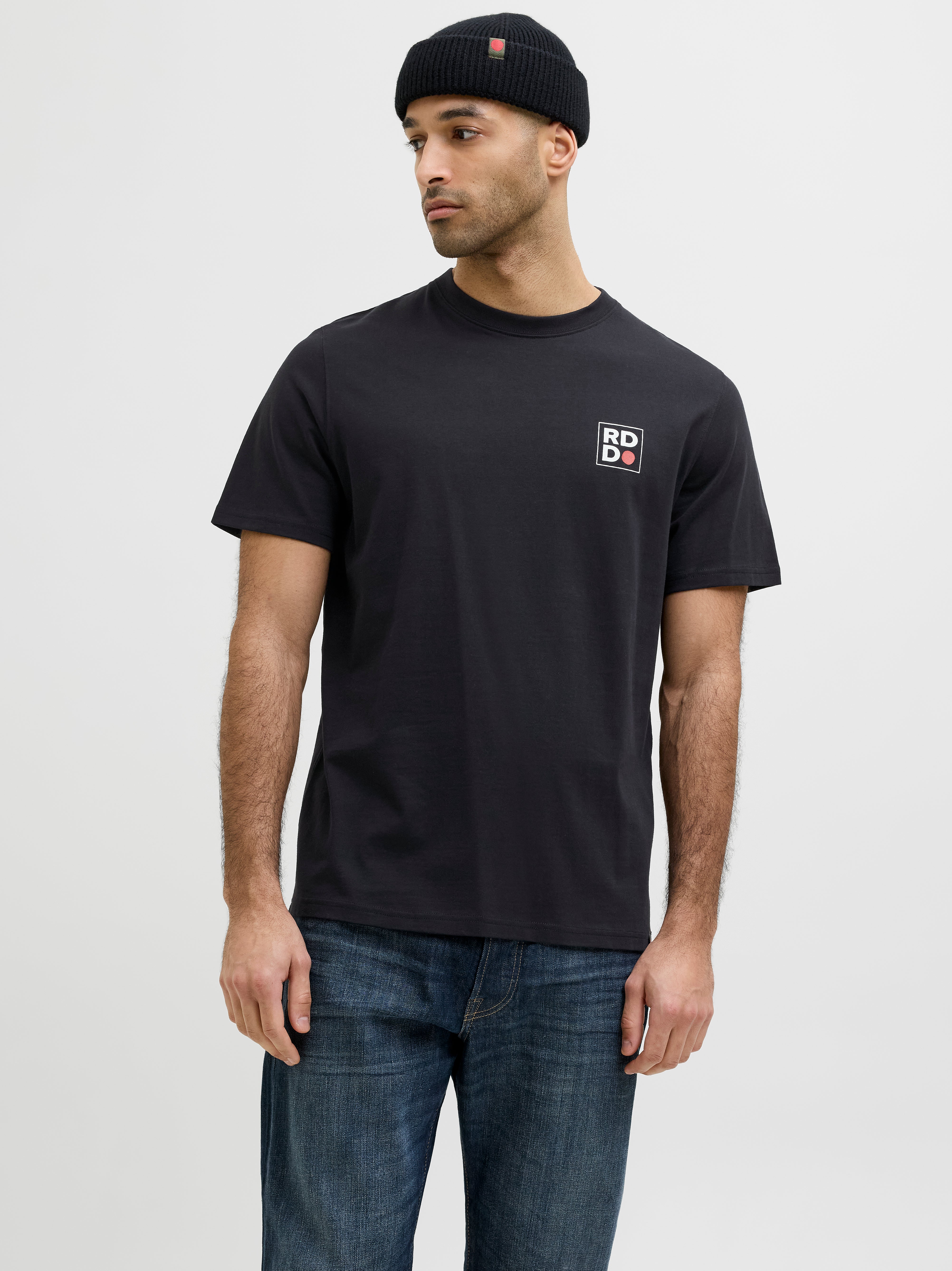 Jack & Jones RDD Logo Crew neck T-shirt - 12247475