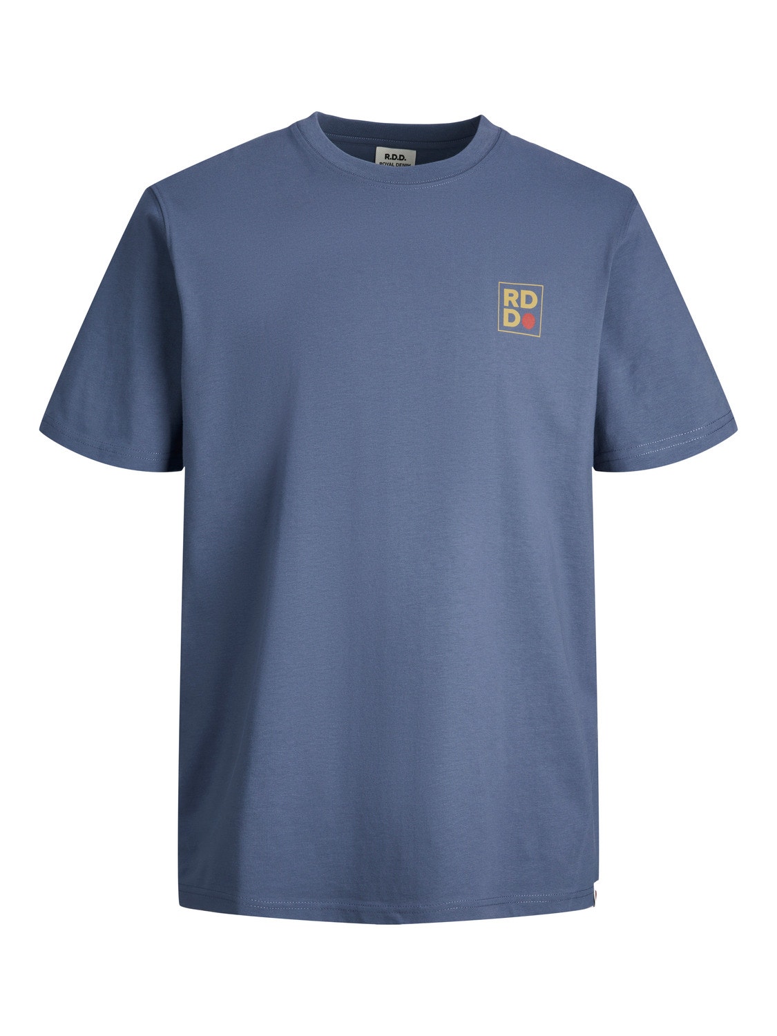 Jack & Jones RDD Logo Rundhals T-shirt -Vintage Indigo - 12247475