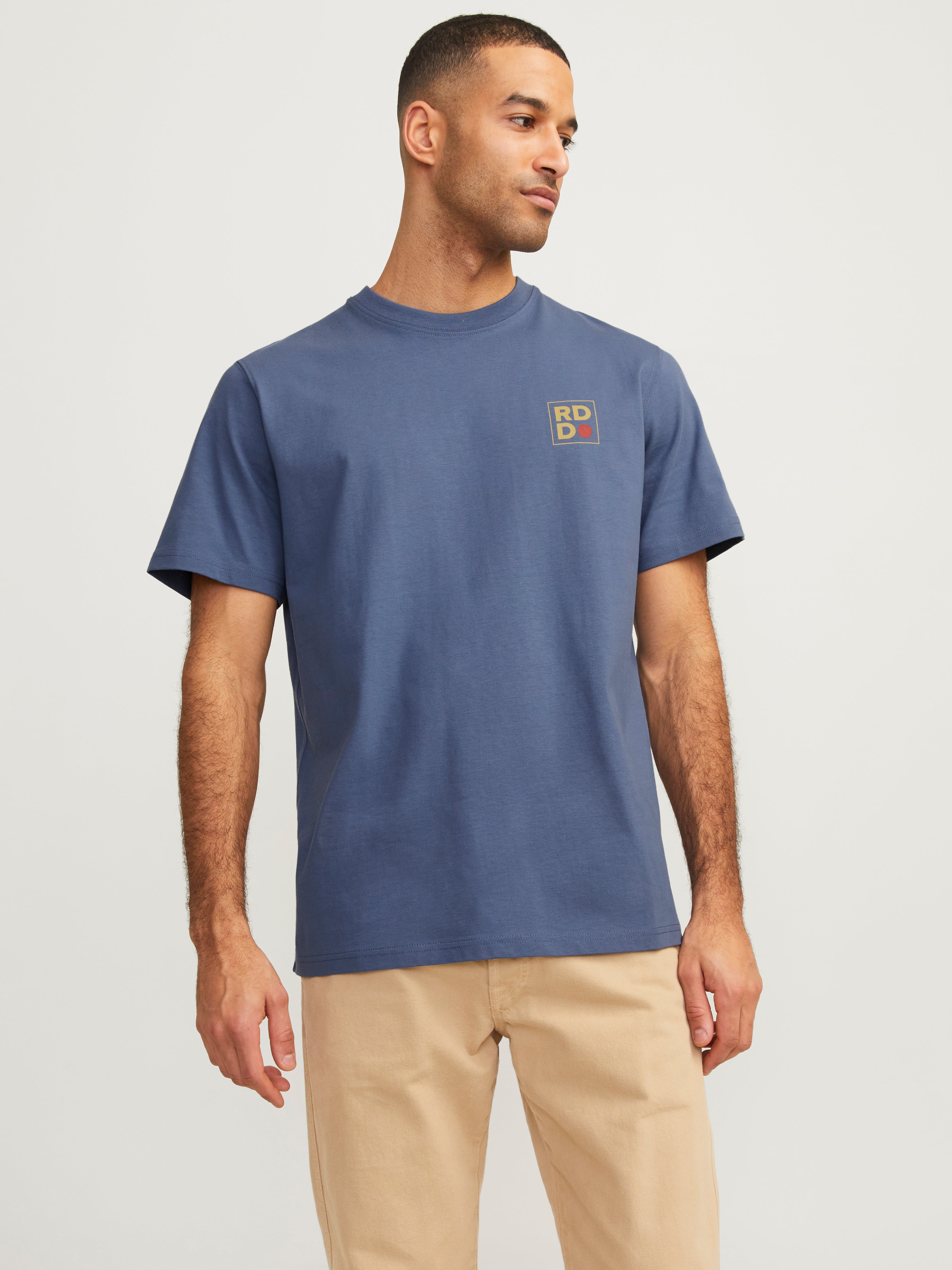 Jack & Jones RDD Logo Crew neck T-shirt - 12247475
