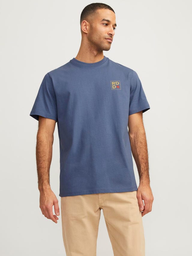 Jack & Jones RDD Logo Crew neck T-shirt - 12247475