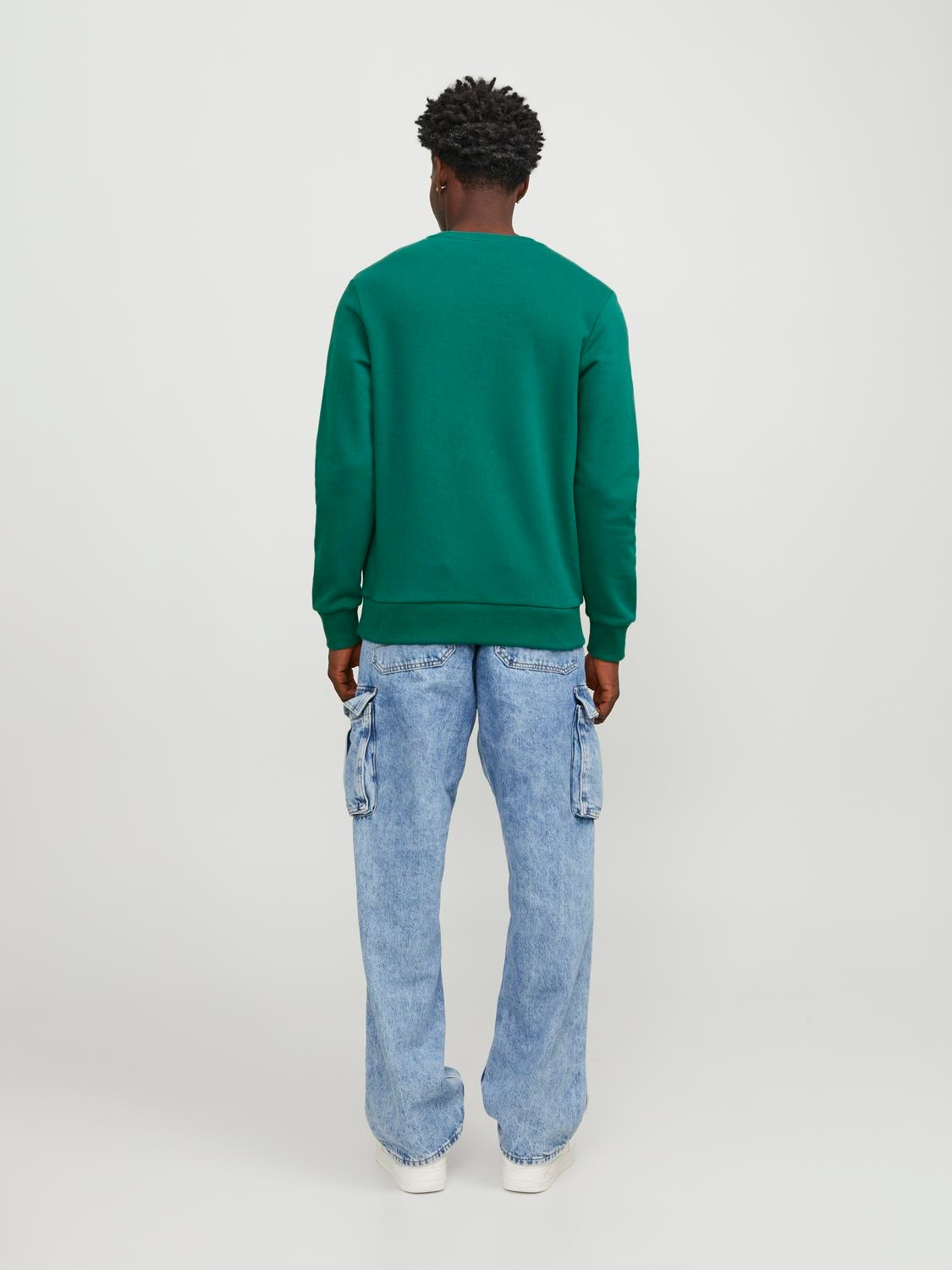 Jack & Jones Sweat à col rond X-mas -Alpine Green - 12247523