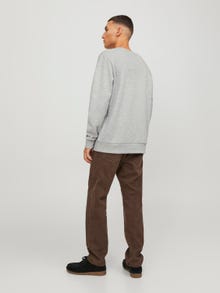 Jack & Jones X-mas Sweatshirt met ronde hals -Light Grey Melange - 12247523