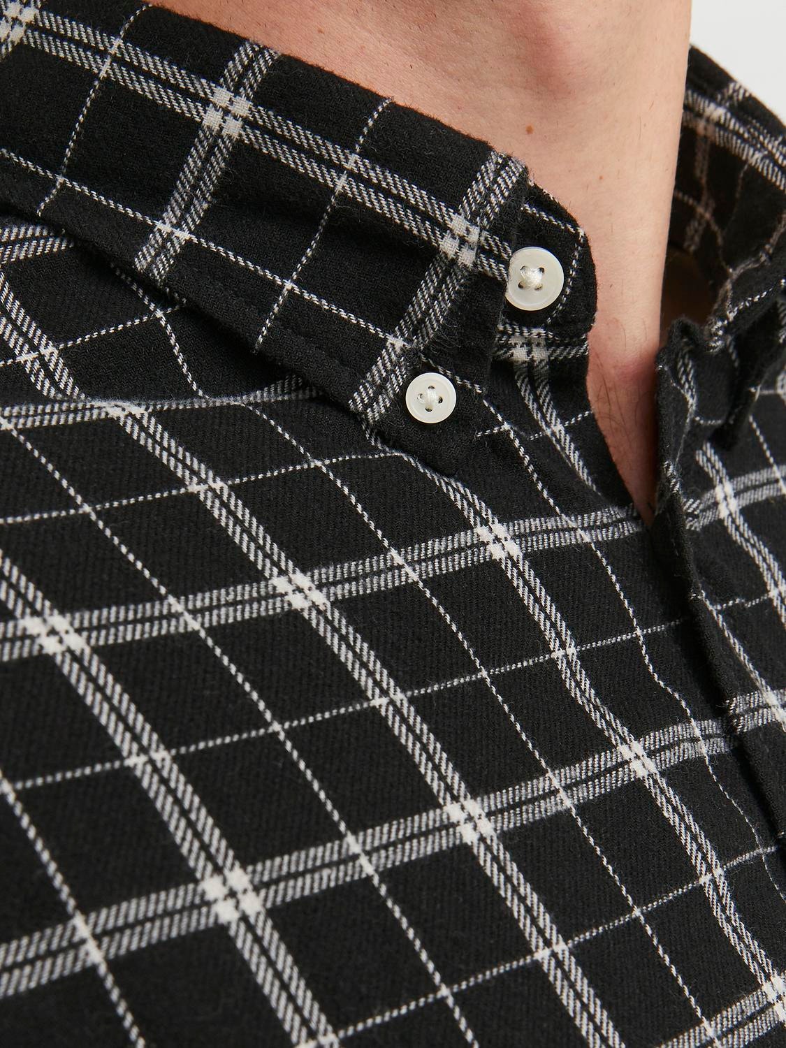 Jack & Jones Plus Size Wide Fit Overshirt -Black - 12247527
