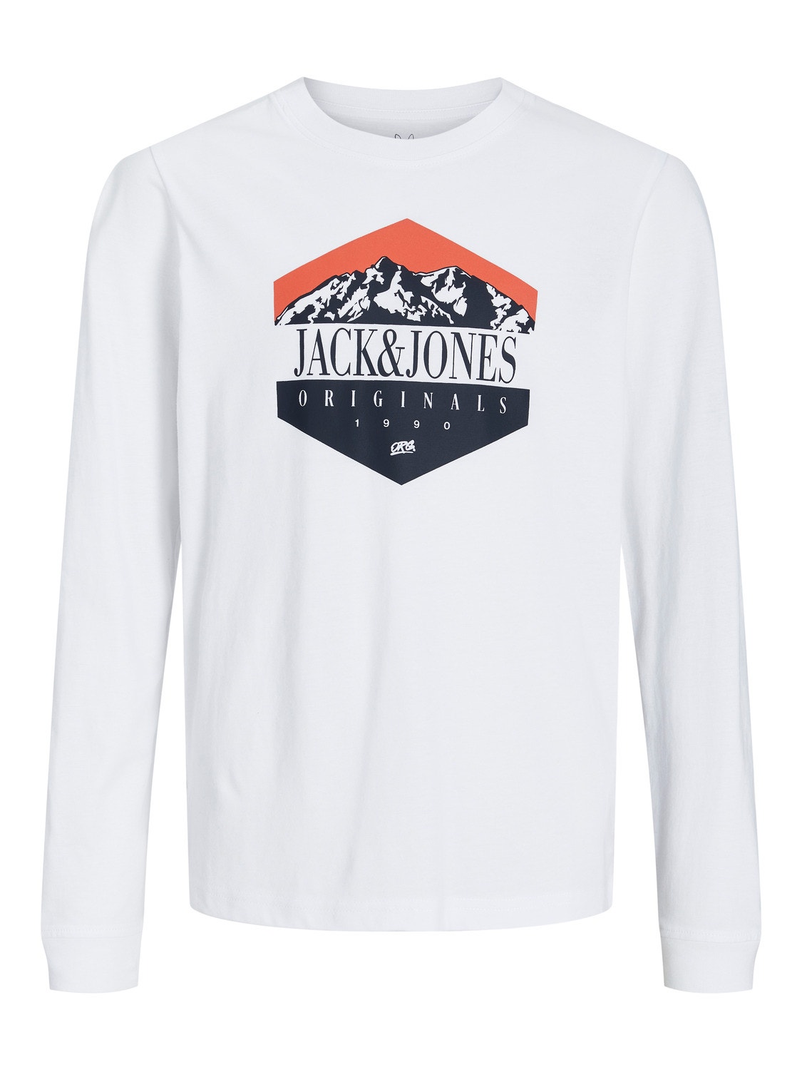 T-shirt (manches courtes) Blanc - ORIGINALS BY JACK & JONES -  12246792_BRIGHT WHITE
