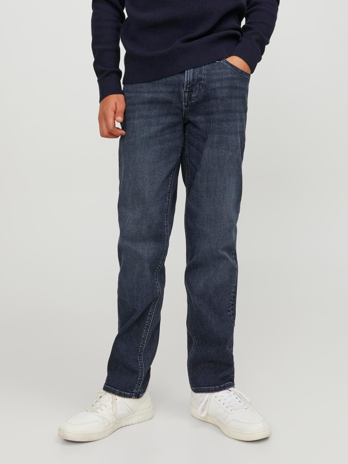 Jack & Jones JJICLARK JJORIGINAL SQ 274 Regular fit jeans For boys -Blue Denim - 12247590