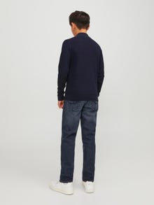 Jack & Jones JJICLARK JJORIGINAL SQ 274 JNR Regular fit Τζιν Για αγόρια -Blue Denim - 12247590