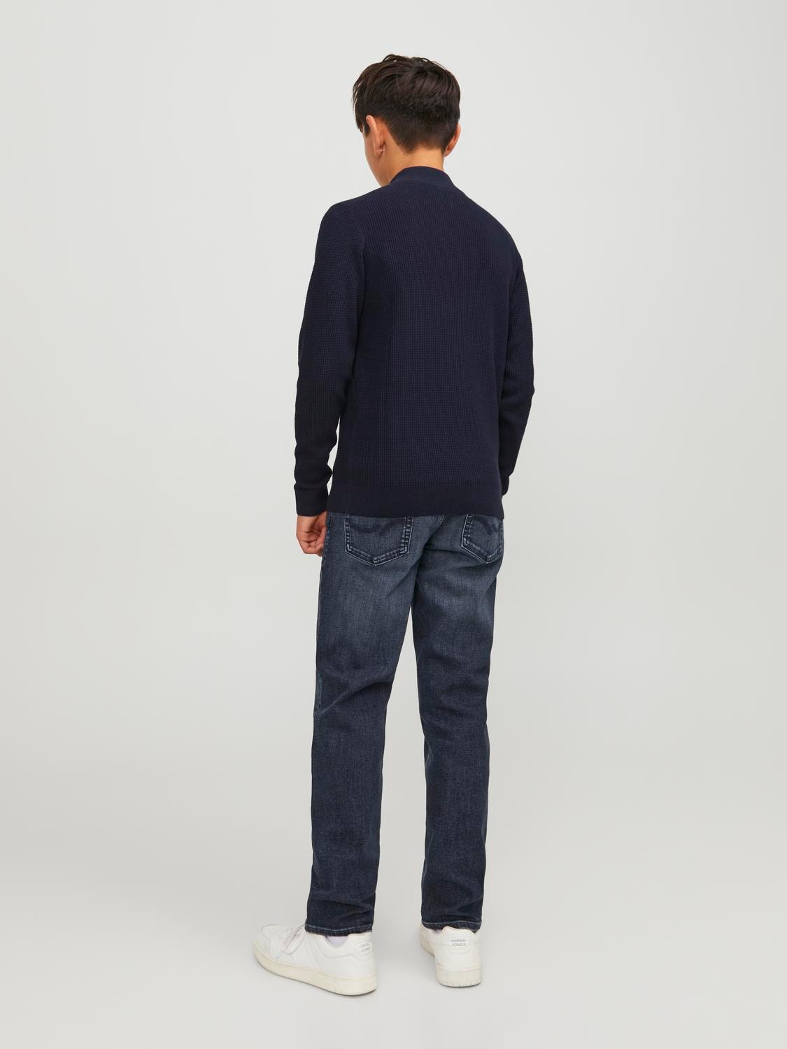 Jack & Jones JJICLARK JJORIGINAL SQ 274 Regular fit farmer Ifjúsági -Blue Denim - 12247590