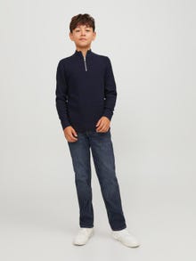 Jack & Jones JJICLARK JJORIGINAL SQ 274 Regular fit Džinsai For boys -Blue Denim - 12247590