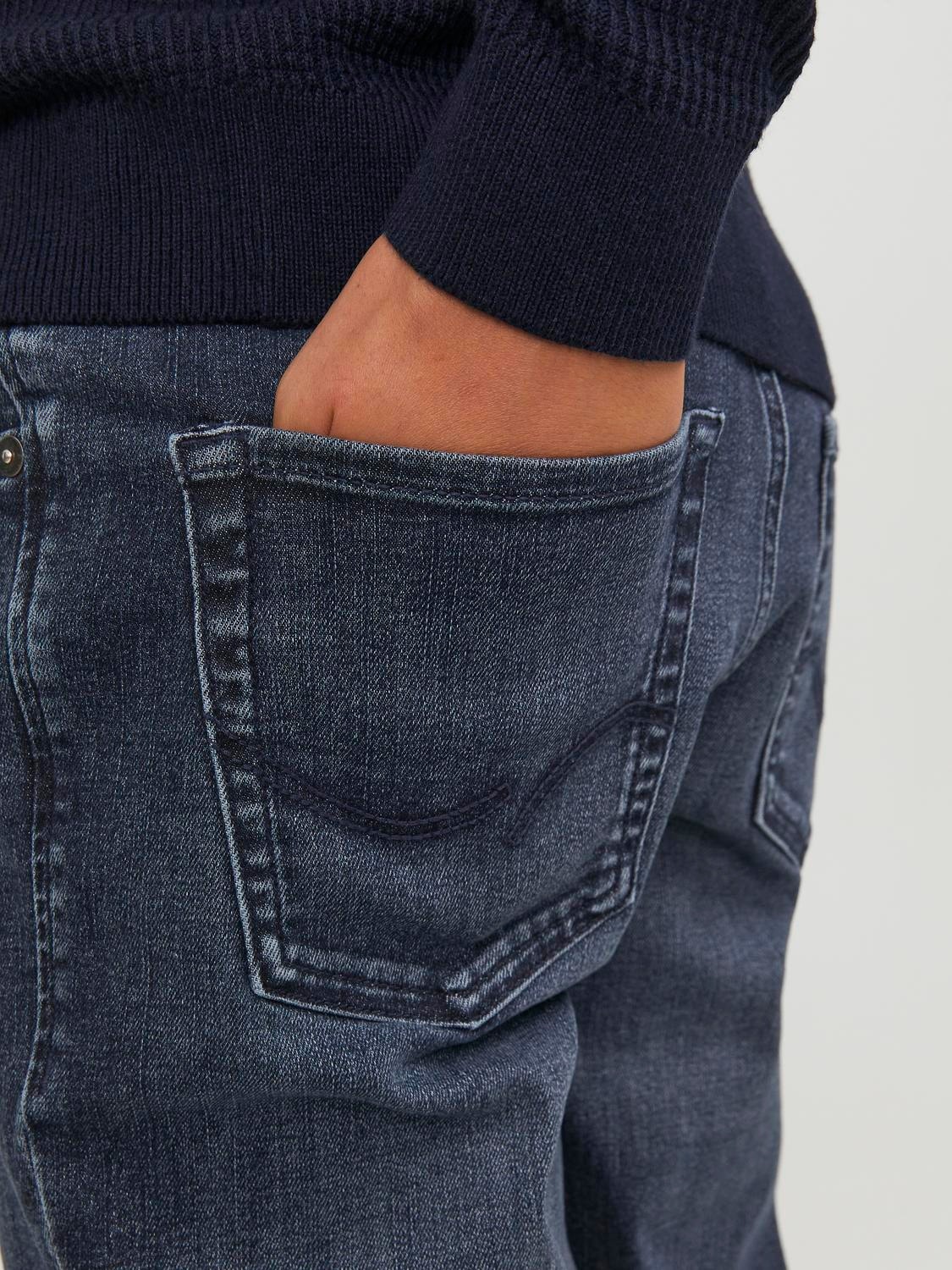 Jack & Jones JJICLARK JJORIGINAL SQ 274 Regular fit jeans For boys -Blue Denim - 12247590