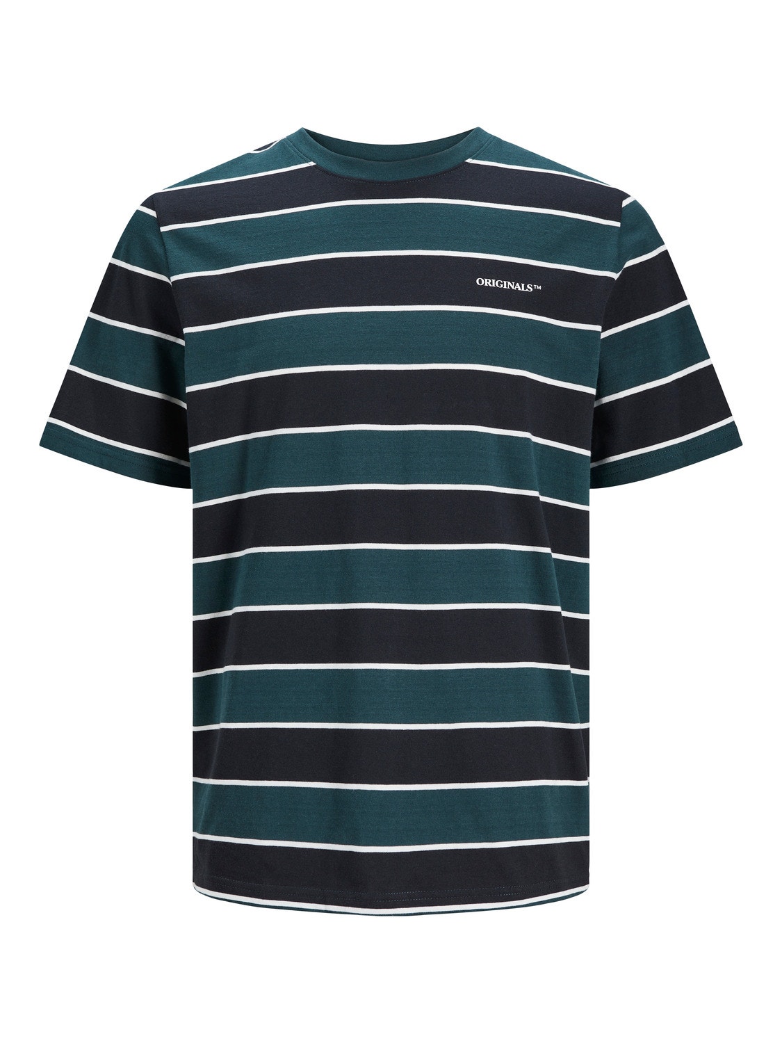 Jack & Jones Stripete T-skjorte For gutter -Black - 12247593