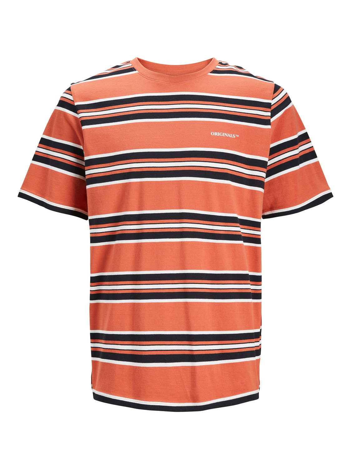 Jack & Jones Striped T-shirt For boys -Ginger - 12247593