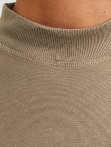 Jack & Jones Einfarbig Sweatshirt mit Rundhals -Brindle - 12247596