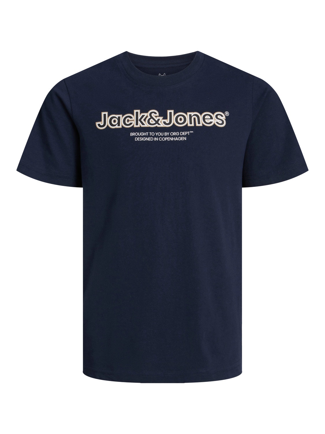Jack & Jones Logo T-shirt Voor jongens -Navy Blazer - 12247603