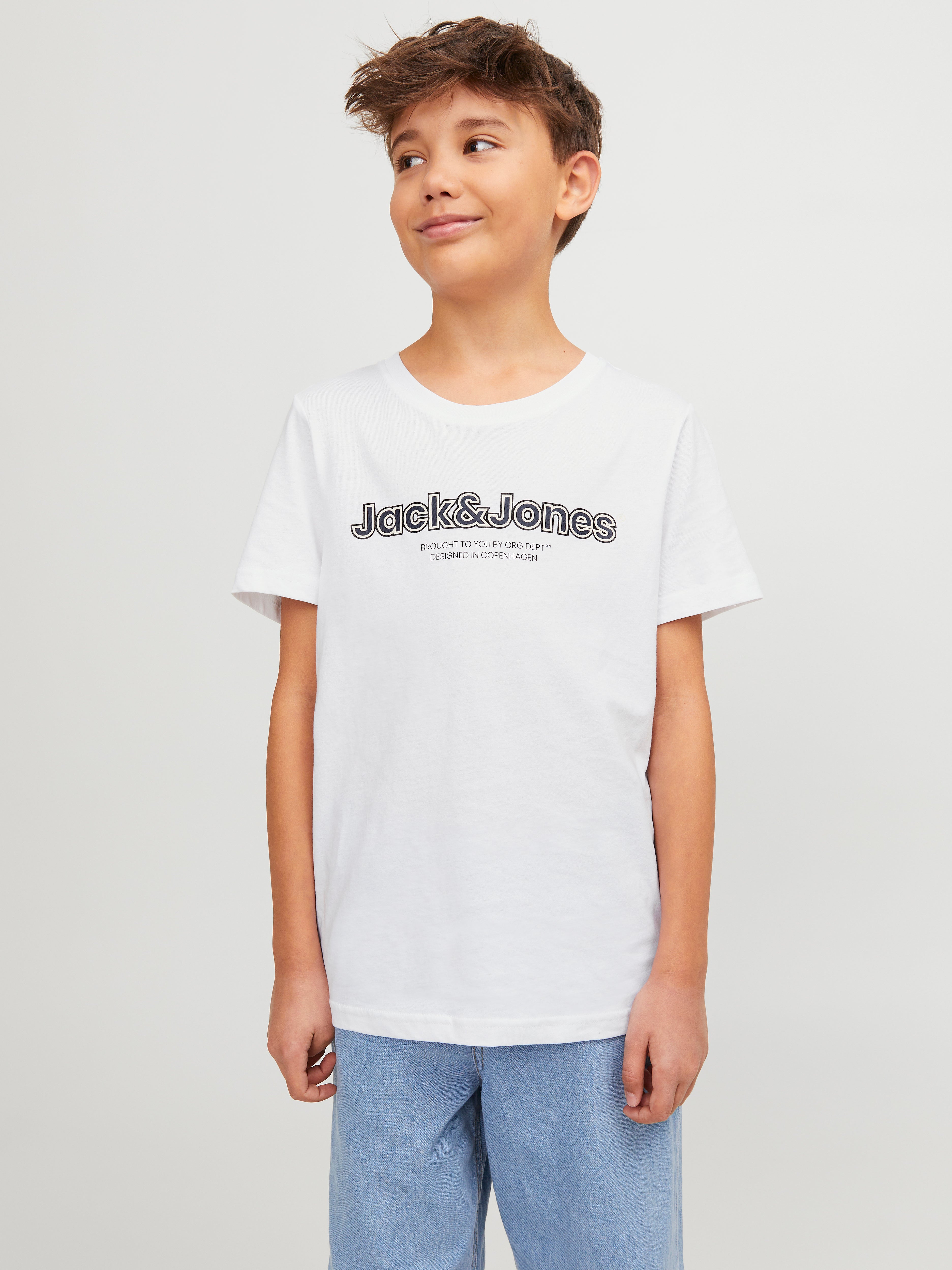 T-shirt Logo Pour Les Garçons - Jack & Jones - Modalova