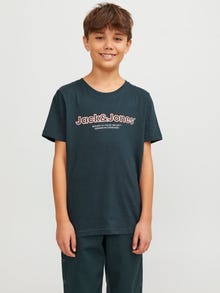 Jack & Jones Poikien Logo T-paita -Magical Forest - 12247603