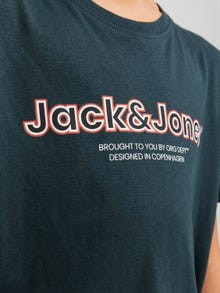 Jack & Jones Logo T-shirt Für jungs -Magical Forest - 12247603