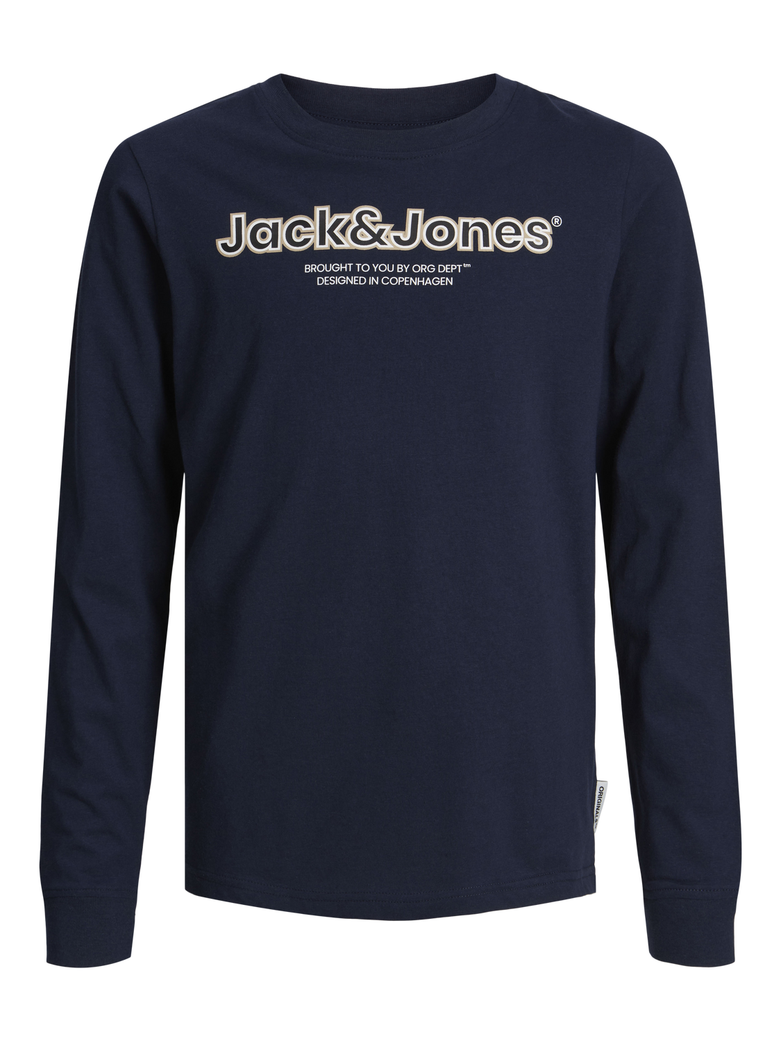 Jack & Jones Printed T-shirt For boys -Navy Blazer - 12247606