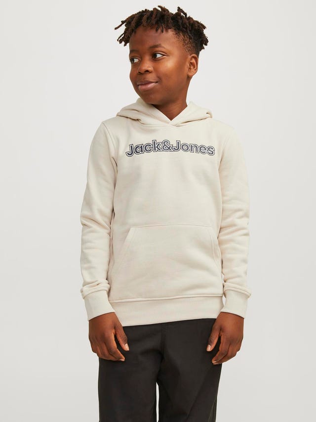Jack & Jones Logo Hættetrøje Til drenge - 12247614