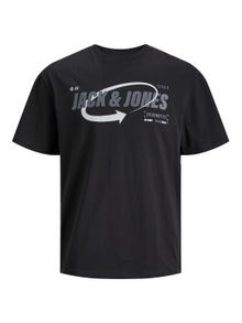 Jack & Jones Logotipas Marškinėliai For boys -Black - 12247642